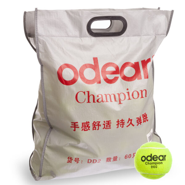 Мячи для большого тенниса ODEAR SILVER 60шт салатовый