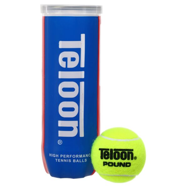 Мячи для большого тенниса TELOON TOUR POUND 3шт салатовый