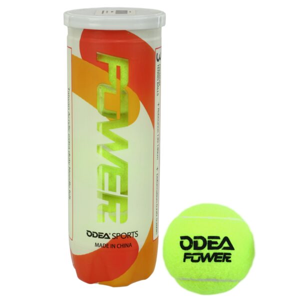 Мячи для большого тенниса ODEA POWER 3шт салатовый