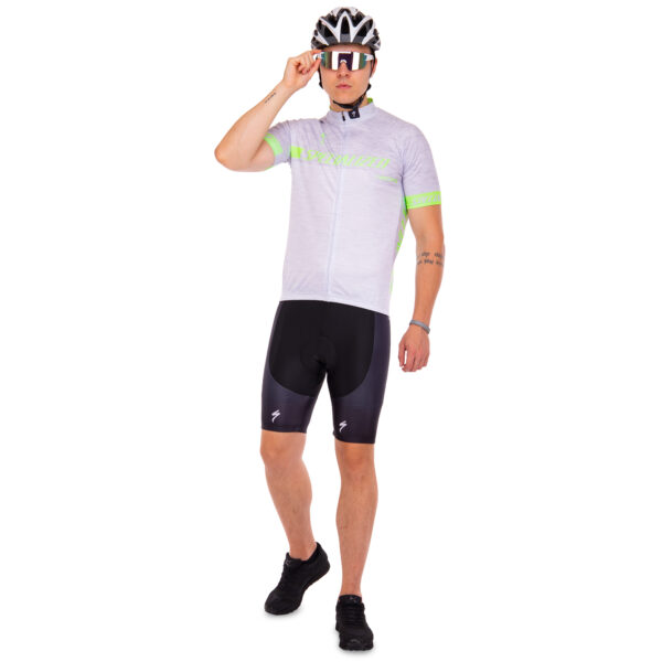 Велоформа летняя джерси и шорты SPOINT SPECIALIZED M-3XL серый-черный