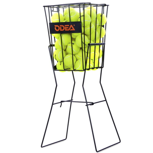 Корзина для теннисных мячей TENNIS BALL CART на 72 мяча ODEAR черный