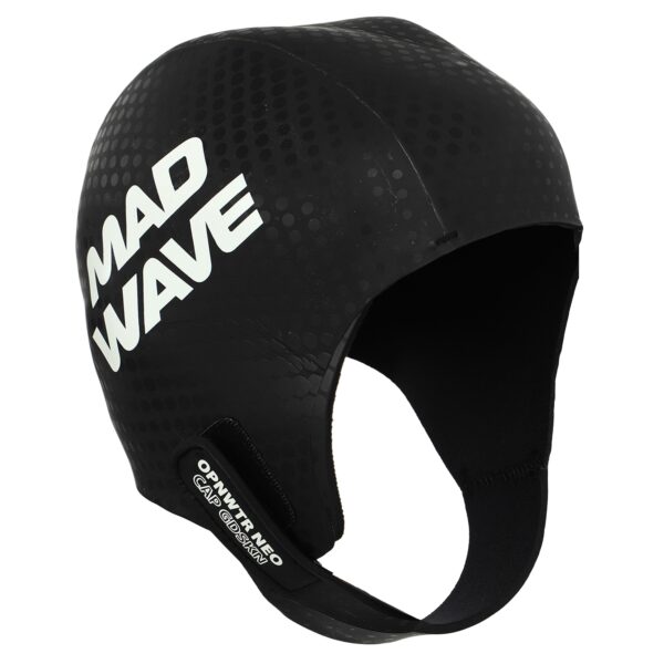 Шлем для триатлона и плавания на открытой воде MADWAVE OPNWTR NEO CAP GDSKN размер S-XL