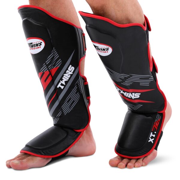 Защита голени и стопы кожаная TWINS S-XL