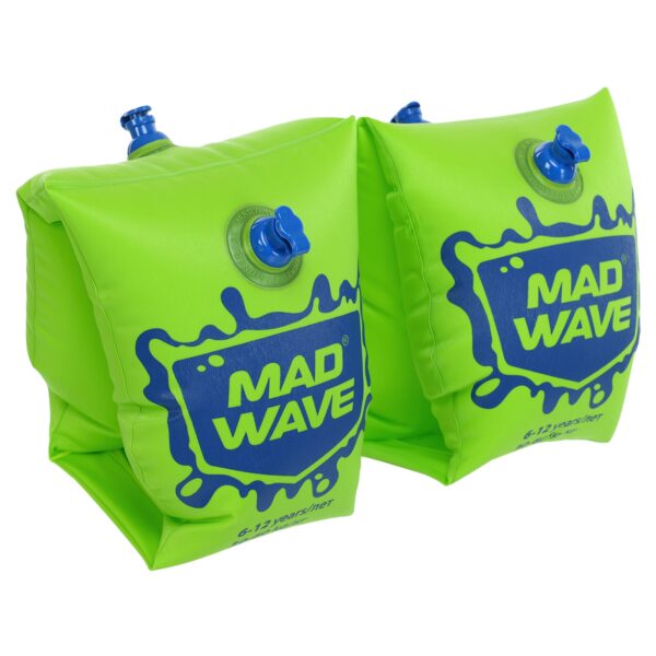 Нарукавники для плавания детские надувные 2шт MadWave 2-12 лет