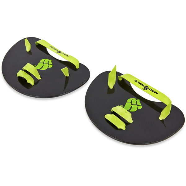 Лопатки на пальцы для плавания MadWave FINGER PADDLES черный