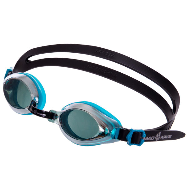 Очки для плавания юниорские зеркальные линзы MadWave AQUA MIRROR JUNIOR