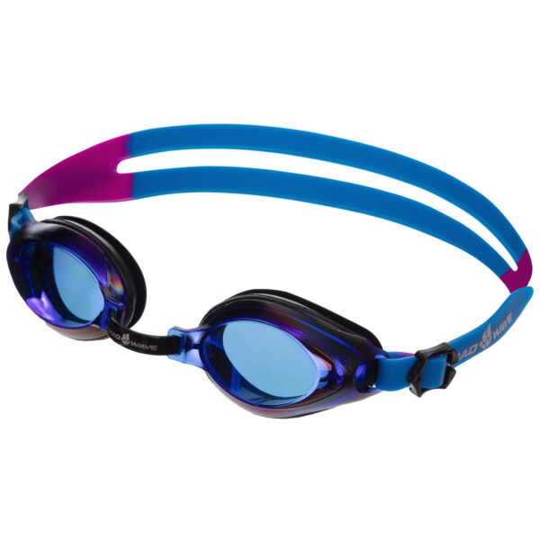 Очки для плавания юниорские радужные линзы MadWave AQUA RAINBOW JUNIOR