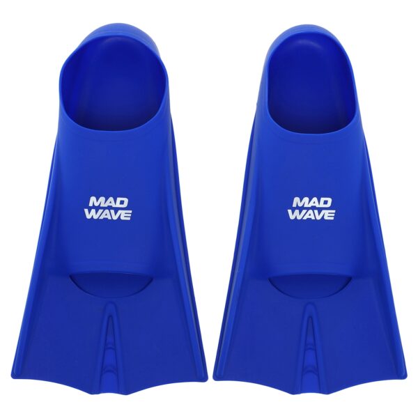 Ласты для тренировок в бассейне короткие с закрытой пяткой MadWave FLIPPERS размер 30-43