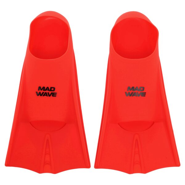 Ласты для тренировок в бассейне короткие с закрытой пяткой MadWave FLIPPERS размер 30-43