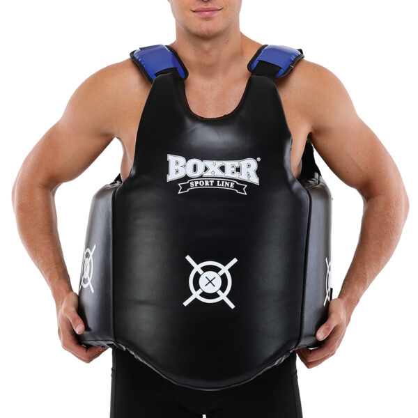 Защита корпуса (жилет) тренера BOXER черный