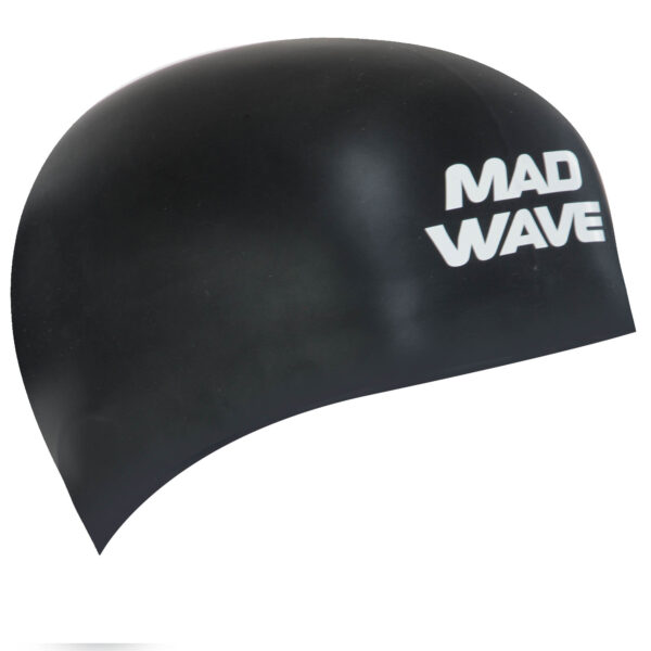 Шапочка для плавания силиконовая для взрослых MadWave D-CAP FINA Approved