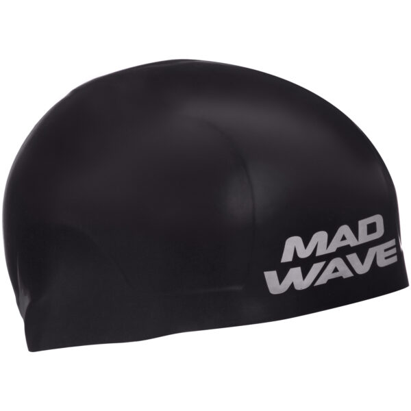 Шапочка для плавания силиконовая стартовая MadWave R-CAP FINA Approved
