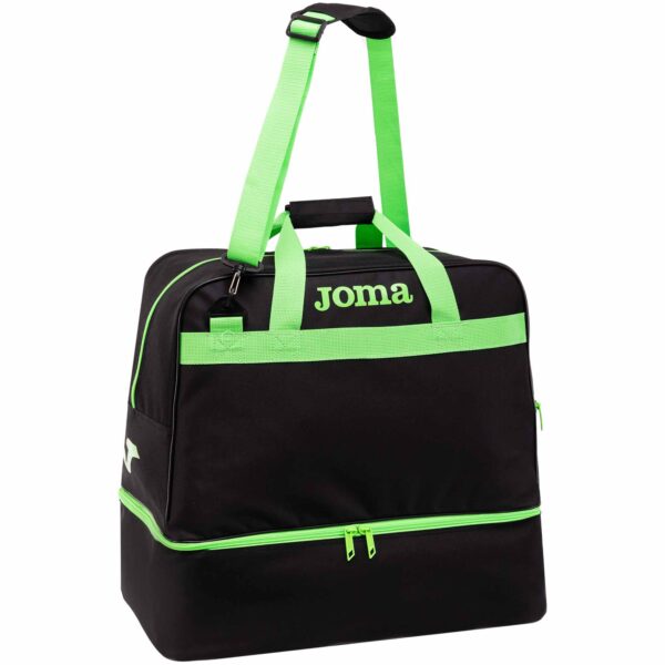 Сумка спортивная 63,2л Joma TRAINING черный-зеленый