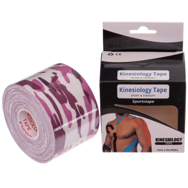 Кинезио тейп для лица и тела Kinesio tape размер 5смх5м