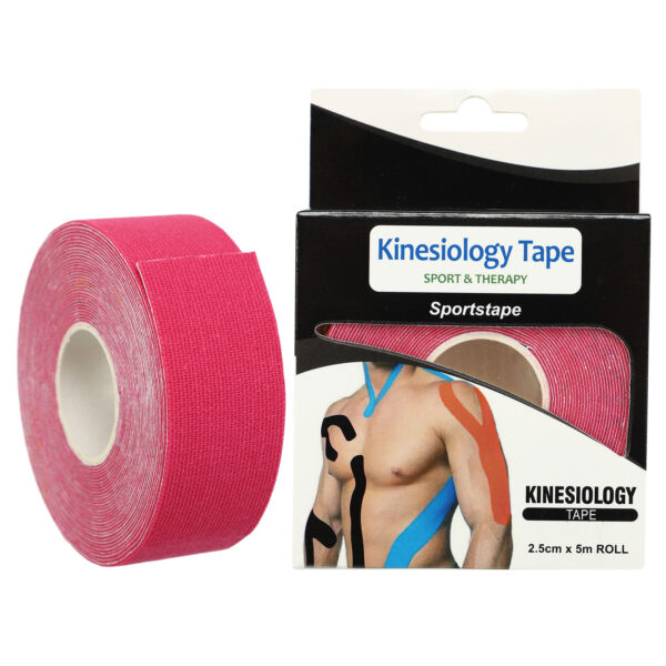 Кинезио тейп для лица и тела Kinesio tape размер 2,5смх5м