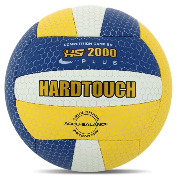 Мяч волейбольный HARD TOUCH №5 PU синий-желтый-белый