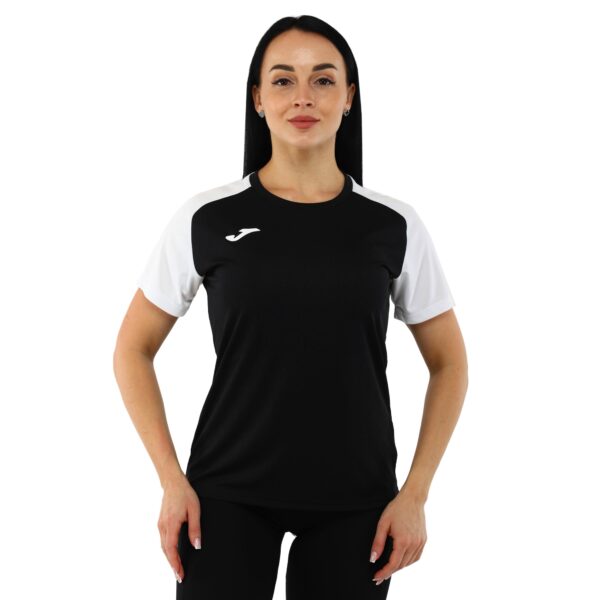 Футболка женская Joma ACADEMY IV XS-L черный-белый