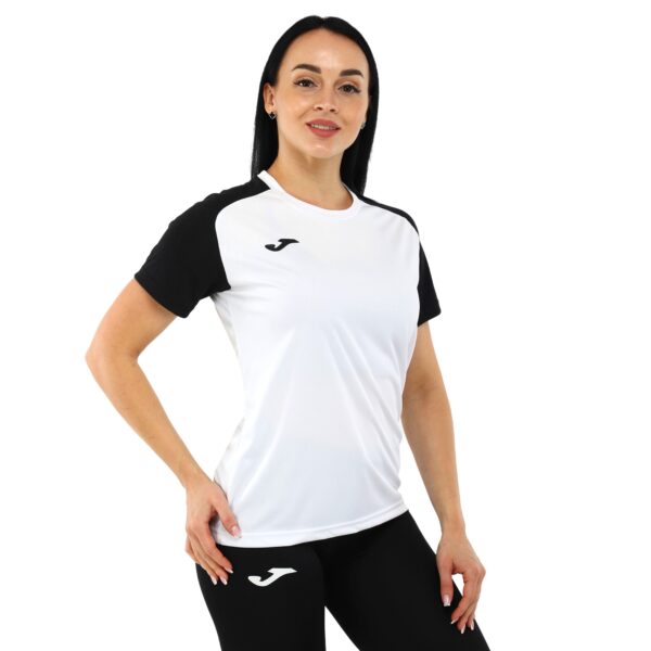 Футболка женская Joma ACADEMY IV XS-L белый-черный