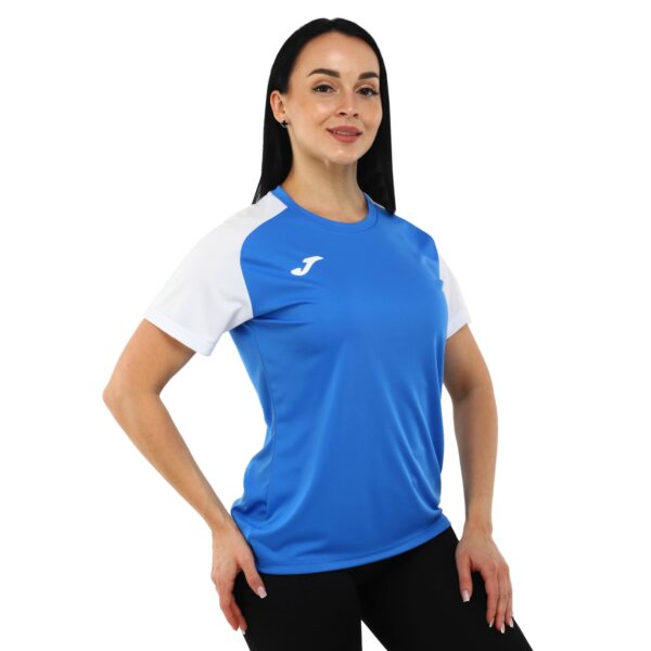 Футболка женская Joma ACADEMY IV XS-L синий-белый
