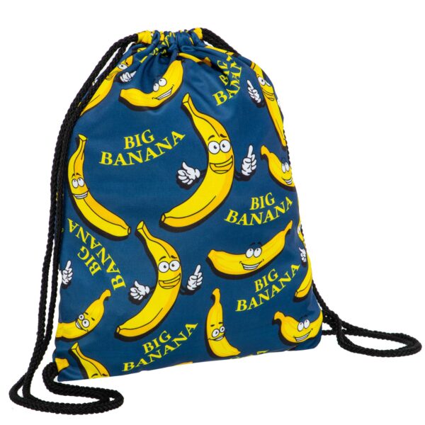 Рюкзак-мешок BIG BANANA синий-желтый