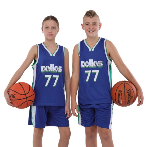 Форма баскетбольная детская NBA клуб Dallas Mavericks синий