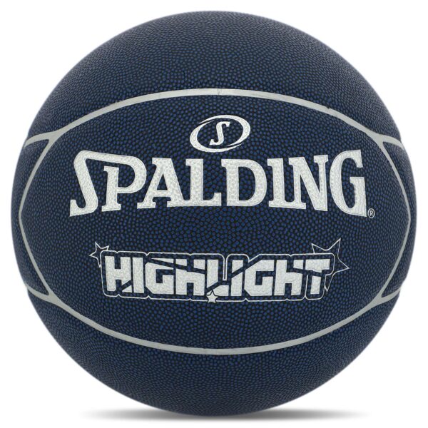 Мяч баскетбольный SPALDING HIGHLIGHT размер 7 синий