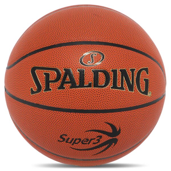 Мяч баскетбольный SPALDING SUPER 3 размер 7 коричневый