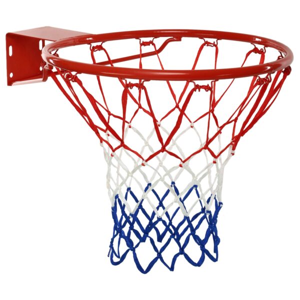 Сетка баскетбольная SPALDING ALL WEATHER 1шт красный-белый-синий