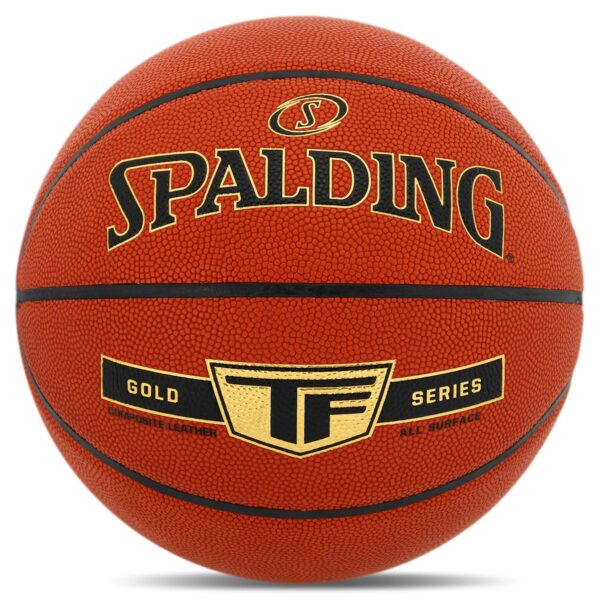 Мяч баскетбольный SPALDING TF GOLD размер 7 оранжевый