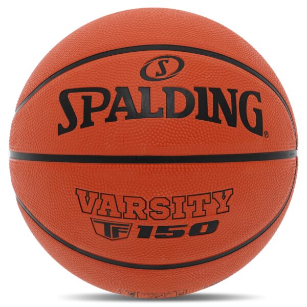 Мяч баскетбольный резиновый SPALDING TF-150 VARSITY размер 5 оранжевый