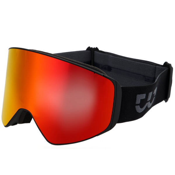 Очки горнолыжные со съемной магнитной линзой JHUA черный