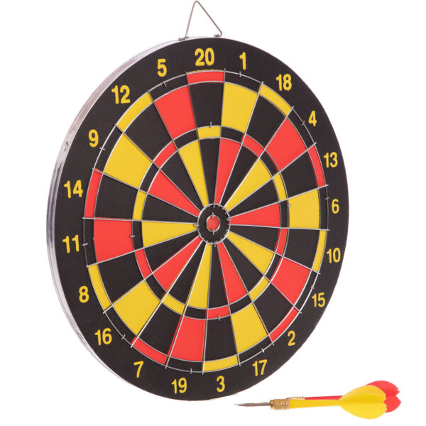 Дартс из прессованной бумаги 6 дротиков и мишень Baili 12"х1/2" (30х1,3см)