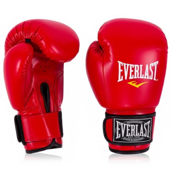 Боксерские перчатки Everlast (8 унций, Красные)