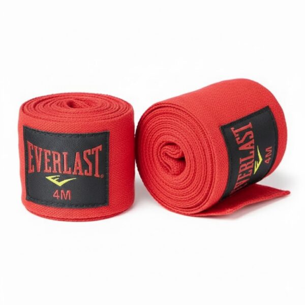 Боксерские бинты Everlast (4 м) красные