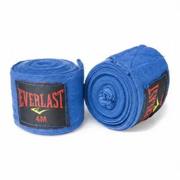 Боксерские бинты Everlast (4 м) синие