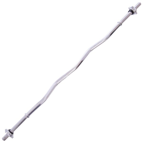 Гриф для штанги 1,2м диаметр 25мм W-образный с замками