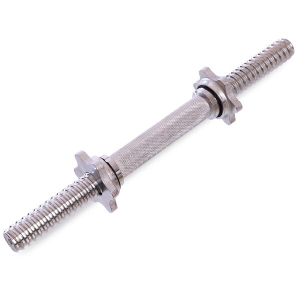 Гриф хромированный для гантелей 35см Ф25мм