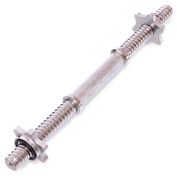 Гриф хромированный для гантелей 40см Ф25мм