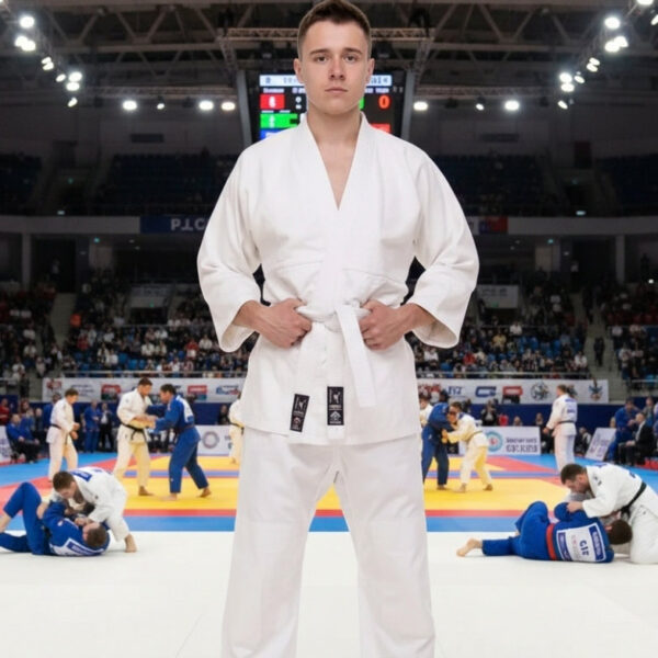 Кимоно для дзюдо 450 г/м2 110-200см белый