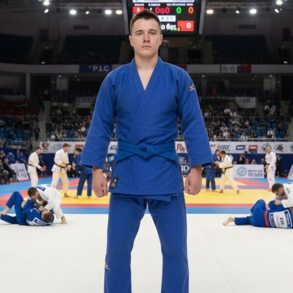 Кимоно для дзюдо 450 г/м2 110-200см синий