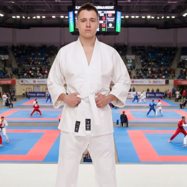 Кимоно для карате 110-190см белый