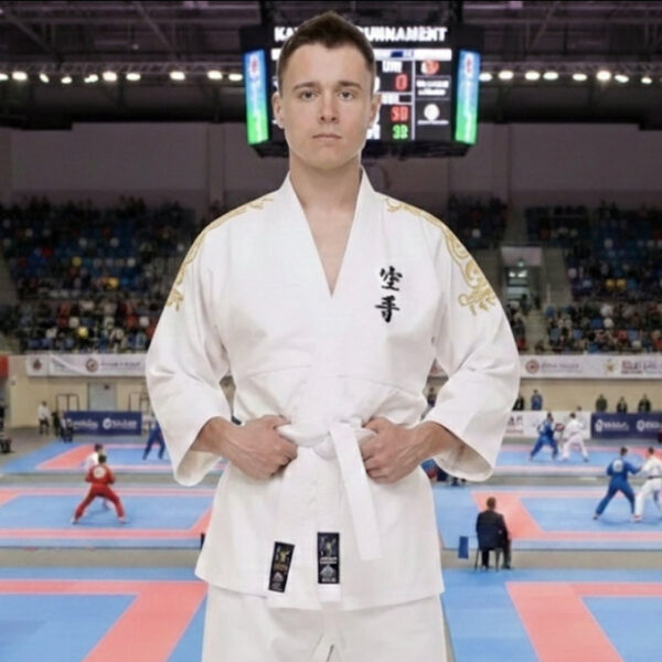 Кимоно для карате 110-180см белый