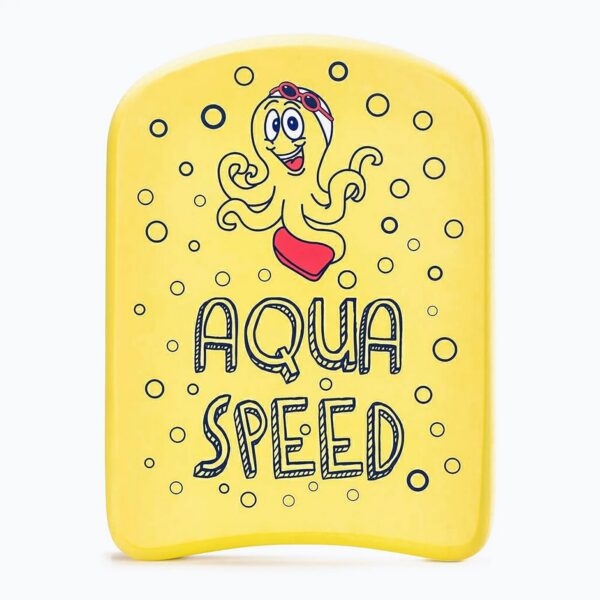 Доска для плавания Aqua Speed KIDDIE 31x23x2,4cм желтый