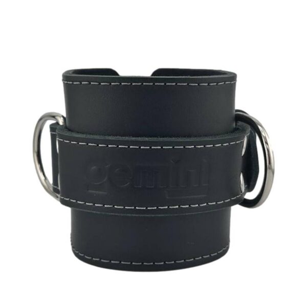 Манжет (ремень) для силовой тяги на голень и запястье кожаный 1шт