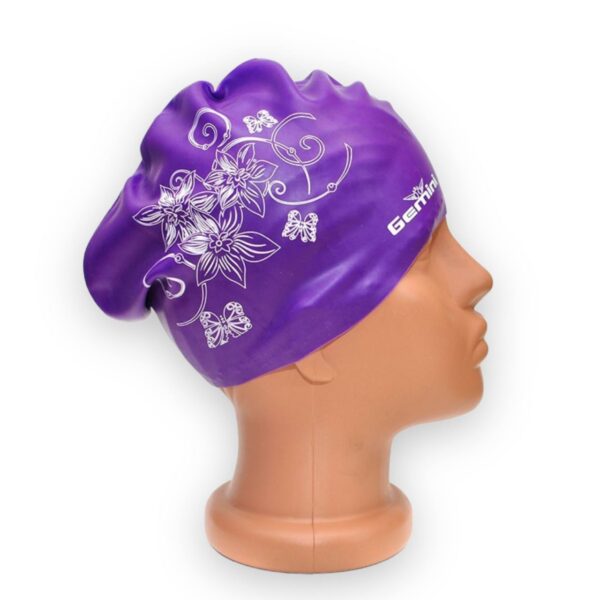 Шапочка для длинных волос фиолетовый