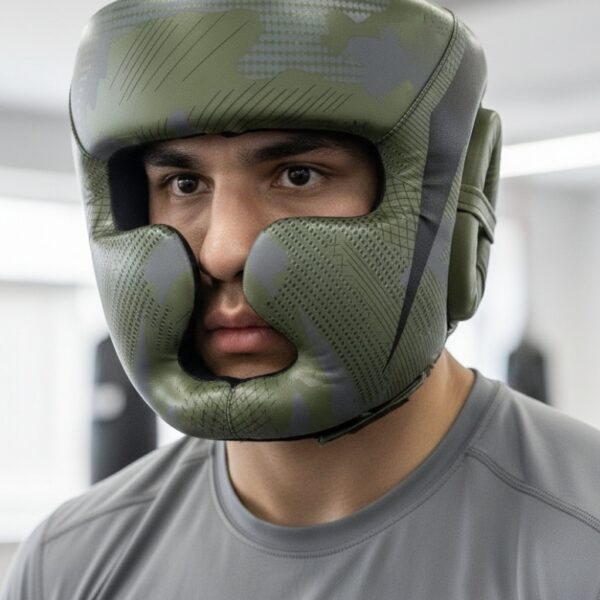 Шлем боксерский с полной защитой