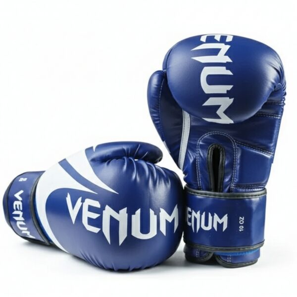 Перчатки боксерские Venum 10,12 унц синие