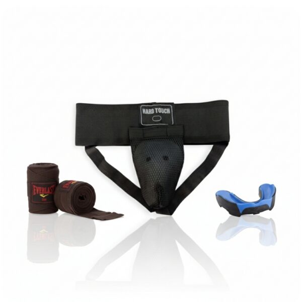 Капа, бинты и защита паха