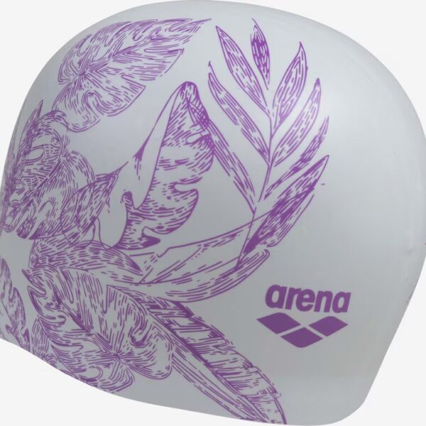 Шапка для плавания Arena женская белая