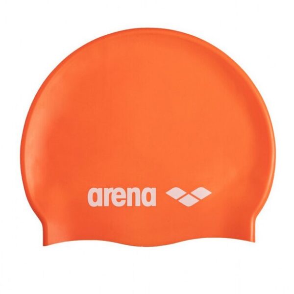 Шапка для плавания Arena CLASSIC SILICONE оранжевый